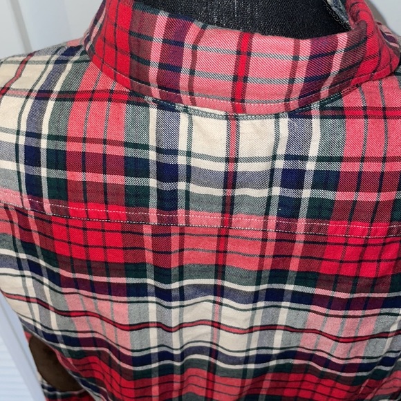 Ralph Lauren Plaid Slim Fit Button Down Size 12 - Picture 7 of 7